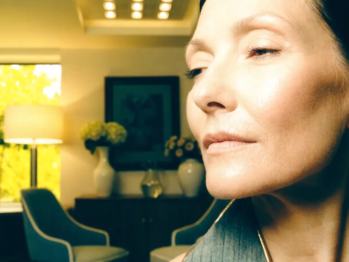 A guest's smooth, radiant skin after a dermaplaning treatment at Pura Vida in Fleming Island, FL